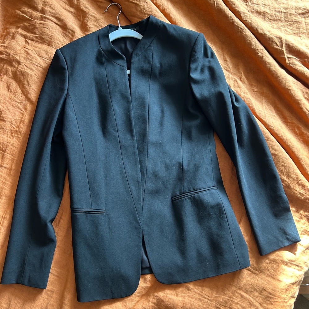 Theory Black Women's Tailored Blazer